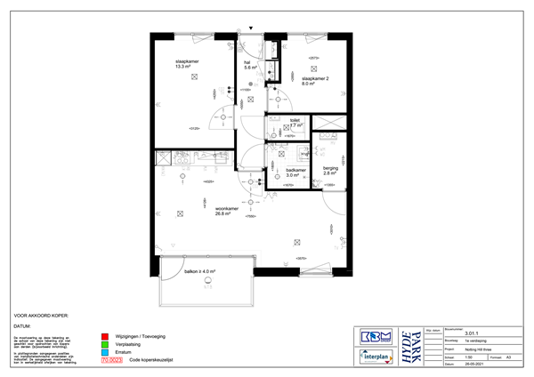 Mies Van Der Rohestraat 249, 2132 HX Hoofddorp - 