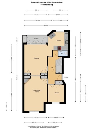 Paramaribostraat 156-1, 1058 VR Amsterdam - 