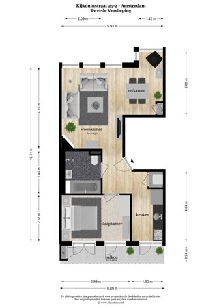 Kijkduinstraat 25-2, 1055 XP Amsterdam - 