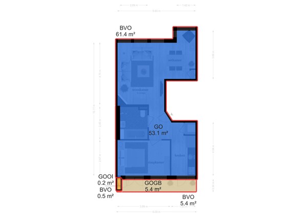 Kijkduinstraat 25-2, 1055 XP Amsterdam - 