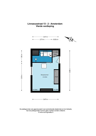 Linnaeusstraat 13-2, 1093 ED Amsterdam - 