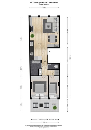 Da Costastraat 101-3, 1053 ZJ Amsterdam - 