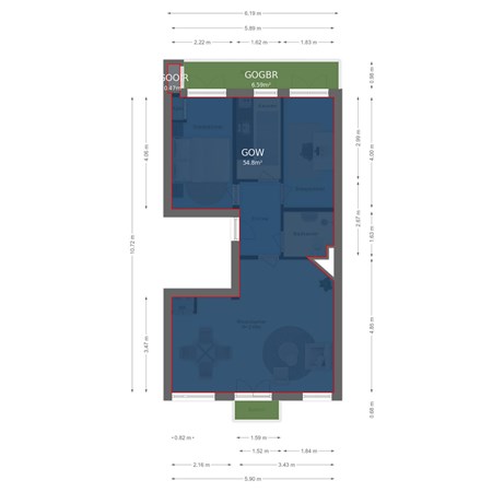 Stolwijkstraat 43-1, 1059 XT Amsterdam - 