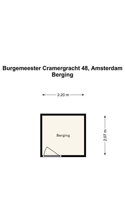 Burgemeester Cramergracht 48, 1064 AE Amsterdam - 