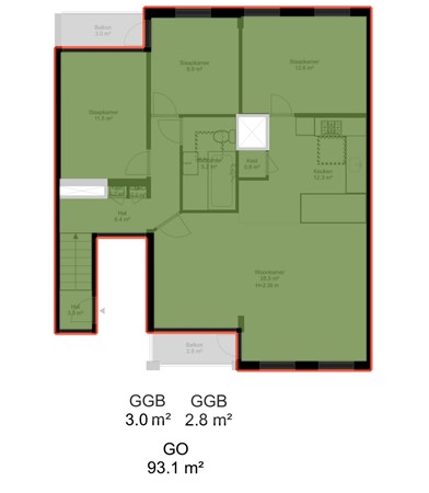 President Brandstraat 132, 1091 WT Amsterdam - 