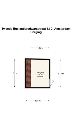 Tweede Egelantiersdwarsstraat 13-2, 1015 SB Amsterdam - 