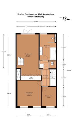 Donker Curtiusstraat 18-3, 1051 JP Amsterdam - 