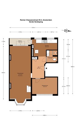 Reinier Claeszenstraat 45-3, 1056 WG Amsterdam - 