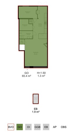 Orteliusstraat 279H, 1056 NV Amsterdam - 