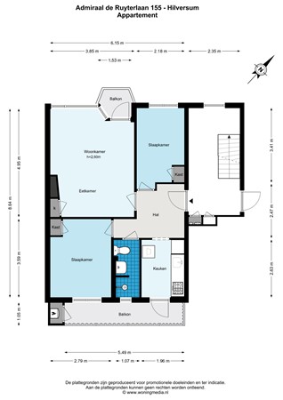 Medium property photo - Admiraal de Ruyterlaan 155, 1215 LZ Hilversum