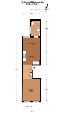 Kerkstraat 413-1, 1017 HX Amsterdam - 