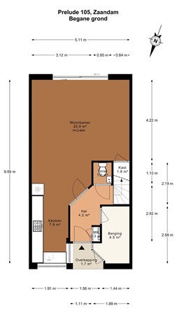 Prelude 105, 1507 TC Zaandam - 