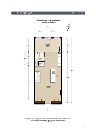 Kanaalstraat 29-4, 1054 WZ Amsterdam - 