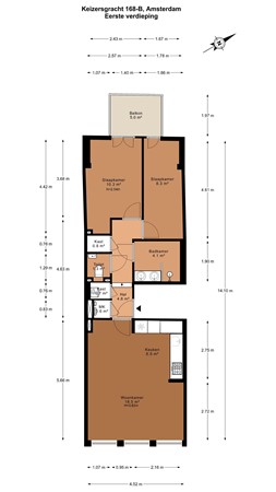 Keizersgracht 168B, 1015 CZ Amsterdam - 