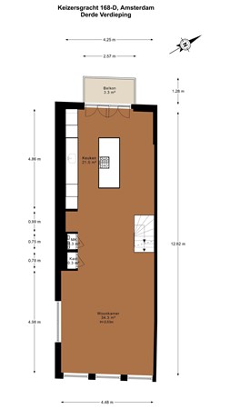 Keizersgracht 168D, 1015 CZ Amsterdam - 