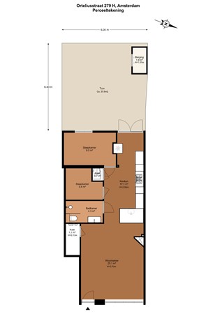 Orteliusstraat 279H, 1056 NV Amsterdam - 