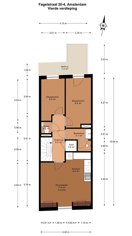 mediumsize floorplan