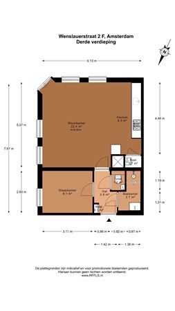Wenslauerstraat 2F, 1053 BA Amsterdam - 