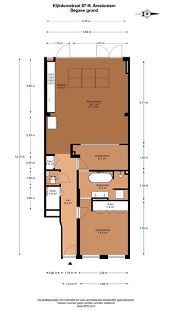 Kijkduinstraat 87H, 1055 XT Amsterdam - 