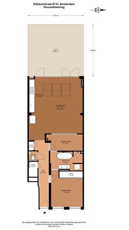 Kijkduinstraat 87H, 1055 XT Amsterdam - 