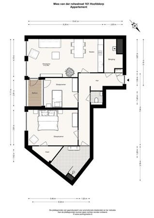 Mies Van Der Rohestraat 151, 2132 HX Hoofddorp - 
