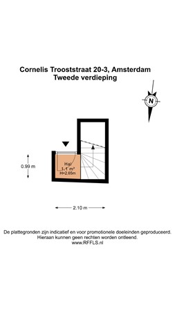 Cornelis Trooststraat 20-3, 1072 JE Amsterdam - 