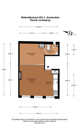 Bilderdijkstraat 201-1, 1053 KS Amsterdam - 