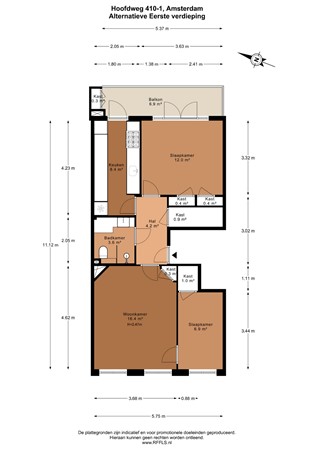 Hoofdweg 410-1, 1056 DG Amsterdam - 