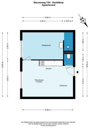Nieuweweg 73H, 2132 CM Hoofddorp - 