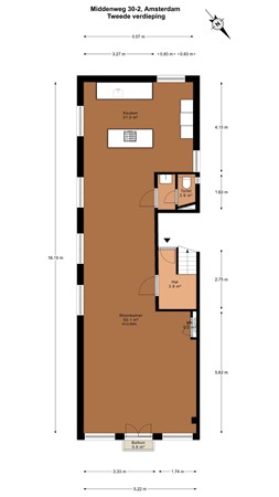 Middenweg 30-2, 1097 BN Amsterdam - 