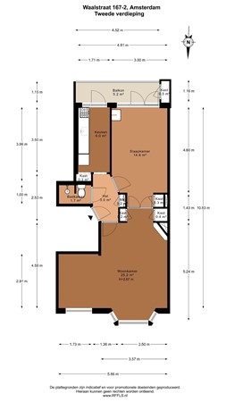 Waalstraat 167-2, 1079 DZ Amsterdam - 