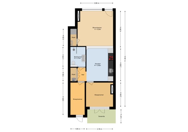 Vrolikstraat 248H, 1092 TW Amsterdam - 