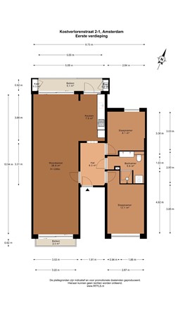 Kostverlorenstraat 2-1, 1052 GV Amsterdam - 