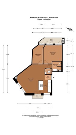 Elisabeth Wolffstraat 3-1, 1052 RN Amsterdam - 