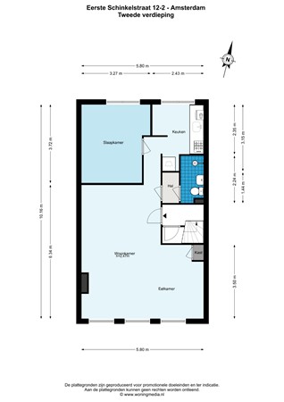 Eerste Schinkelstraat 12-2, 1075 TX Amsterdam - 