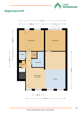 Pieter Aertszstraat 110H, 1074 VT Amsterdam - 