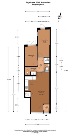 Fagelstraat 20H, 1052 GC Amsterdam - 