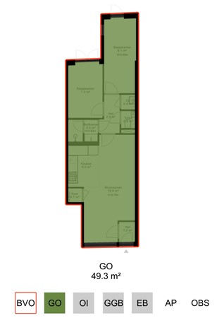 Fagelstraat 20H, 1052 GC Amsterdam - 