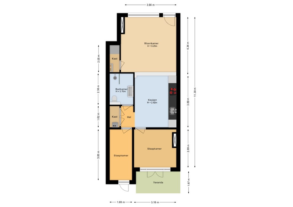 mediumsize floorplan