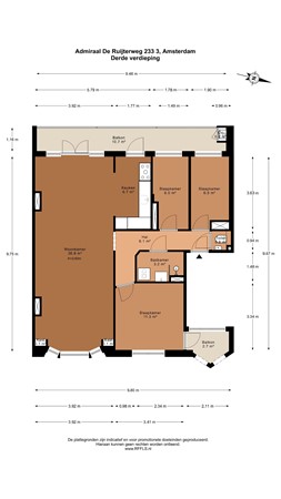 Admiraal de Ruijterweg 233-3, 1055 LR Amsterdam - 