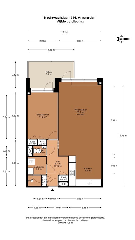 mediumsize floorplan
