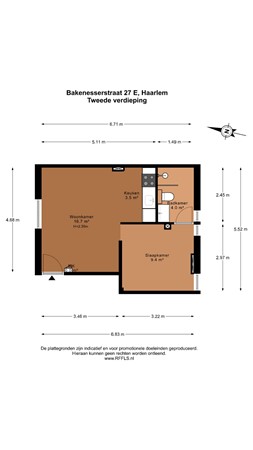 Bakenesserstraat 27E, 2011 JJ Haarlem - 