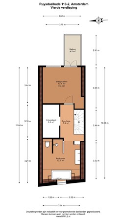 Ruysdaelkade 113-2, 1072 AN Amsterdam - 