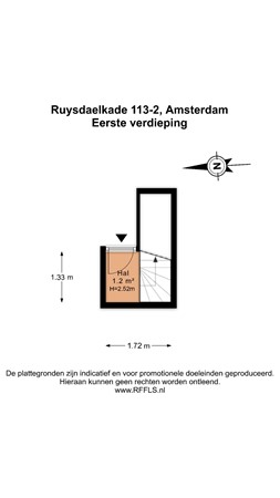 Ruysdaelkade 113-2, 1072 AN Amsterdam - 