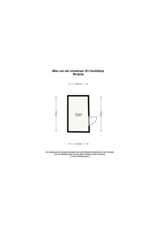 Mies Van Der Rohestraat 151, 2132 HX Hoofddorp - 