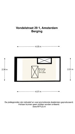 Vondelstraat 29-1, 1054 GJ Amsterdam - 