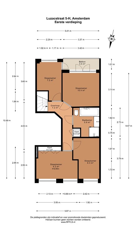 mediumsize floorplan