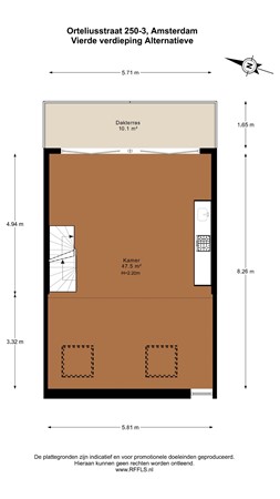 Orteliusstraat 250-3, 1056 PK Amsterdam - 
