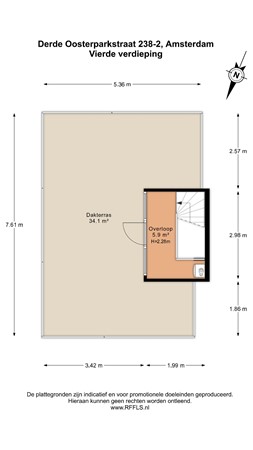 Derde Oosterparkstraat 238-2, 1092 EK Amsterdam - 