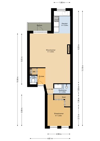 Tweede Schinkelstraat 7-2, 1075 TN Amsterdam - 